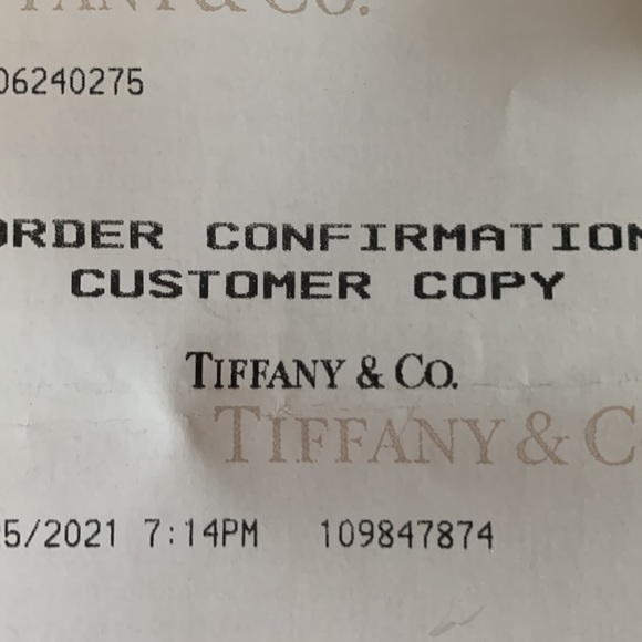 Tiffany Atlas white gold and diamond ring 18k - Picture 3 of 7